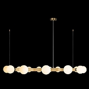 Люстра Loft it Hoop 10311/11 цвет плафона/подвески Белый, цвет арматуры Латунь-4