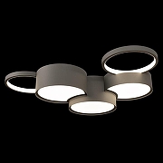 Люстра Loft it P1n 10317/5 Grey цвет плафона/подвески Белый, Серый, цвет арматуры Серый-3