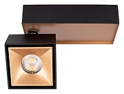 Накладной светильник Loft it Knof 10324/B Gold Black цвет плафона/подвески Черный, Золото, цвет арматуры Золото, Черный-1