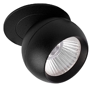 Встраиваемый светильник Loft it Dot 10332 Black цвет плафона/подвески Черный, цвет арматуры Черный