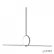 Подвесной светильник iLedex Zoom 10339P/A2-35W-3000K BK-WH цвет плафона/подвески Белый, Черный, цвет арматуры Черный-1