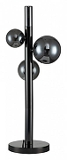 Настольная лампа Indigo Canto 11026/4T Black цвет плафона/подвески Дымчатый, цвет арматуры Черный