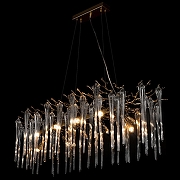 Люстра Loft it Waterfall 10350/1000L AB цвет бронза античная-4