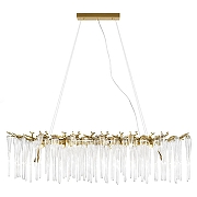 Люстра Loft it Waterfall 10350/1200L AB цвет бронза античная-2