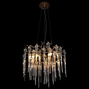Люстра Loft it Waterfall 10350/460 AB цвет плафона/подвески Прозрачный, цвет арматуры Бронза-3