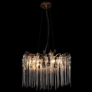 Люстра Loft it Waterfall 10350/460 AB цвет плафона/подвески Прозрачный, цвет арматуры Бронза-4