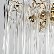 Люстра Loft it Waterfall 10350/460 AB цвет плафона/подвески Прозрачный, цвет арматуры Бронза-6