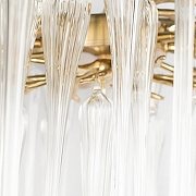 Люстра Loft it Waterfall 10350/600 AB цвет плафона/подвески Прозрачный, цвет арматуры Бронза-5