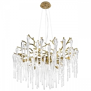 Люстра Loft it Waterfall 10350/760 AB цвет плафона/подвески Прозрачный, цвет арматуры Бронза-2