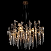 Люстра Loft it Waterfall 10350/760 AB цвет плафона/подвески Прозрачный, цвет арматуры Бронза-3