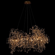 Люстра Loft it Coral 10351/1000 AB цвет плафона/подвески Прозрачный, цвет арматуры Бронза-4