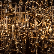 Люстра Loft it Coral 10351/1000 AB цвет плафона/подвески Прозрачный, цвет арматуры Бронза-5