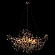 Люстра Loft it Coral 10351/1000L AB цвет плафона/подвески Прозрачный, цвет арматуры Бронза-4