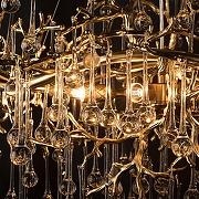 Люстра Loft it Coral 10351/1000L AB цвет плафона/подвески Прозрачный, цвет арматуры Бронза-6