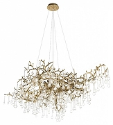 Люстра Loft it Coral 10351/1200L AB цвет плафона/подвески Прозрачный, цвет арматуры Бронза-2