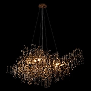 Люстра Loft it Coral 10351/1200L AB цвет плафона/подвески Прозрачный, цвет арматуры Бронза-4