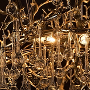 Люстра Loft it Coral 10351/1200L AB цвет плафона/подвески Прозрачный, цвет арматуры Бронза-5