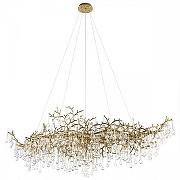 Люстра Loft it Coral 10351/1500L AB цвет плафона/подвески Прозрачный, цвет арматуры Бронза-1