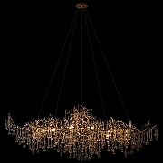 Люстра Loft it Coral 10351/1500L AB цвет плафона/подвески Прозрачный, цвет арматуры Бронза-3