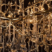 Люстра Loft it Coral 10351/1500L AB цвет плафона/подвески Прозрачный, цвет арматуры Бронза-5