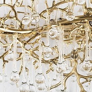 Люстра Loft it Coral 10351/1500L AB цвет плафона/подвески Прозрачный, цвет арматуры Бронза-6