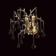 Бра Loft it Coral 10351/2W AB цвет плафона/подвески Прозрачный, цвет арматуры Бронза-3