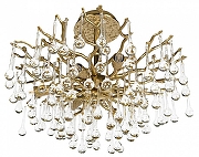 Люстра на штанге Loft it Coral 10351/460C AB цвет плафона/подвески Прозрачный, цвет арматуры Бронза-1