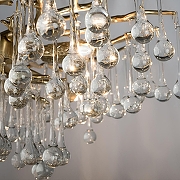 Люстра на штанге Loft it Coral 10351/460C AB цвет плафона/подвески Прозрачный, цвет арматуры Бронза-5