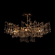 Люстра на штанге Loft it Coral 10351/600C AB цвет плафона/подвески Прозрачный, цвет арматуры Бронза-3