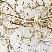 Люстра Loft it Coral 10351/800 AB цвет плафона/подвески Прозрачный, цвет арматуры Бронза-5