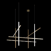 Люстра Loft it Coord1nates 10393/B цвет плафона/подвески Белый, Золото, цвет арматуры Золото-4