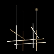 Люстра Loft it Coord1nates 10393/B цвет плафона/подвески Белый, Золото, цвет арматуры Золото-6