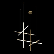 Люстра Loft it Coord1nates 10393/C цвет золотой-4