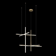 Люстра Loft it Coord1nates 10393/C цвет плафона/подвески Белый, Золото, цвет арматуры Золото-5