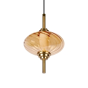 Подвесной светильник Loft it Hel1x 10421/C Amber цвет бронза-1