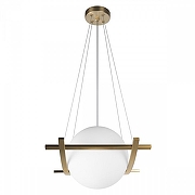 Подвесной светильник Loft it Sw1ng 10424/250 цвет плафона/подвески Белый, цвет арматуры Бронза-3