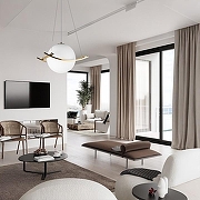 Подвесной светильник Loft it Sw1ng 10424/250 цвет плафона/подвески Белый, цвет арматуры Бронза-8
