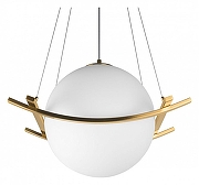Подвесной светильник Loft it Sw1ng 10424/300 цвет плафона/подвески Белый, цвет арматуры Бронза