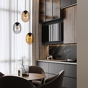 Подвесной светильник Loft it Bubble 10427 Brown цвет плафона/подвески Коричневый, цвет арматуры Черный-9