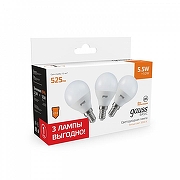 Набор ламп светодиодных Gauss Basic 10531152T IP 20-2