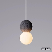 Подвесной светильник iLamp Foxtrot 10694P/1-D100 BK-WH -2