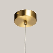 Подвесной светильник De City Лоск 107012601 цвет плафона/подвески Белый, Прозрачный, цвет арматуры Бронза-4