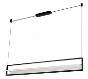 Подвесной светильник Divinare Punto 1077/06 SP-18 цвет плафона/подвески Белый, цвет арматуры Черный-1