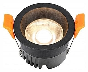 Встраиваемый светильник iLedex Mars 107-7W-D64-3000K-24DG-BK цвет Черный-1
