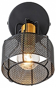 Спот Escada Zoom 1100/1A цвет плафона/подвески Черный, цвет арматуры Золото, Черный-1