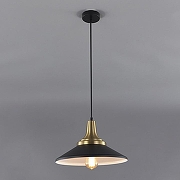 Подвесной светильник Escada Ar1es 1101/1S цвет плафона/подвески Черный, цвет арматуры Бронза, Черный-2