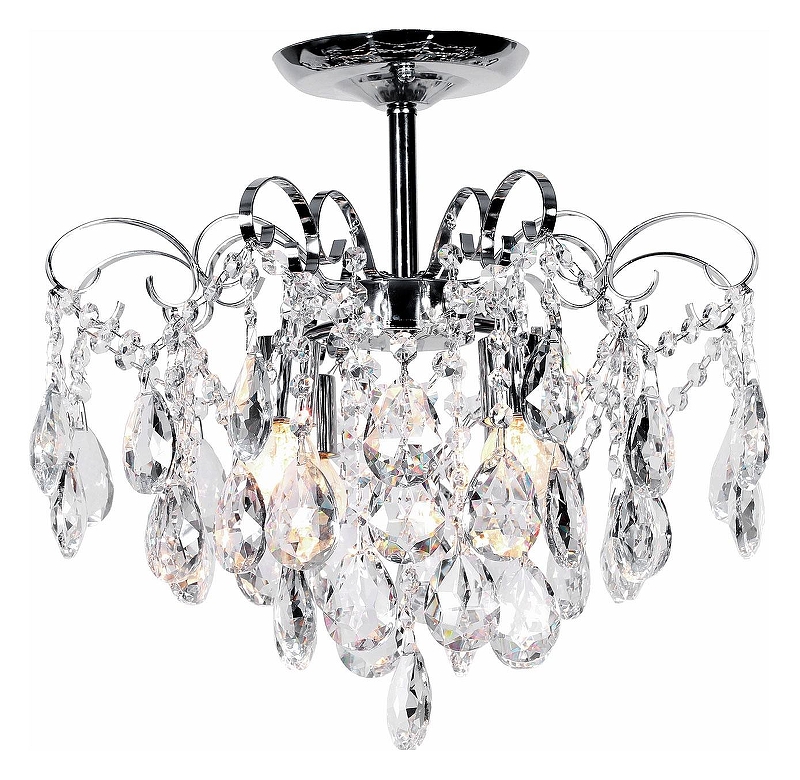 Люстра на штанге Escada Crown 1113/4PL Chrome 