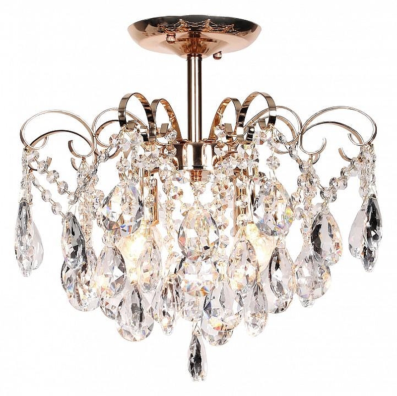 Люстра на штанге Escada Crown 1113/4PL Gold 