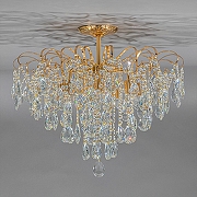 Люстра на штанге Escada Crown 1113/7PL цвет золото-3