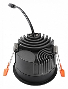 Встраиваемый светильник iLedex Mars 112-12W-D80-3000K-24DG-BK цвет Черный-3